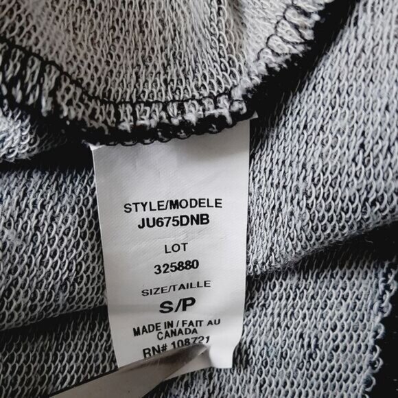 ANTISTAR Tie-Dye V-Neck Mini Dress Tunic Grey Shades Neutral Sz S - Picture 11 of 11